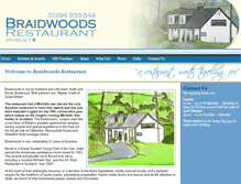 Tablet Screenshot of braidwoods.co.uk